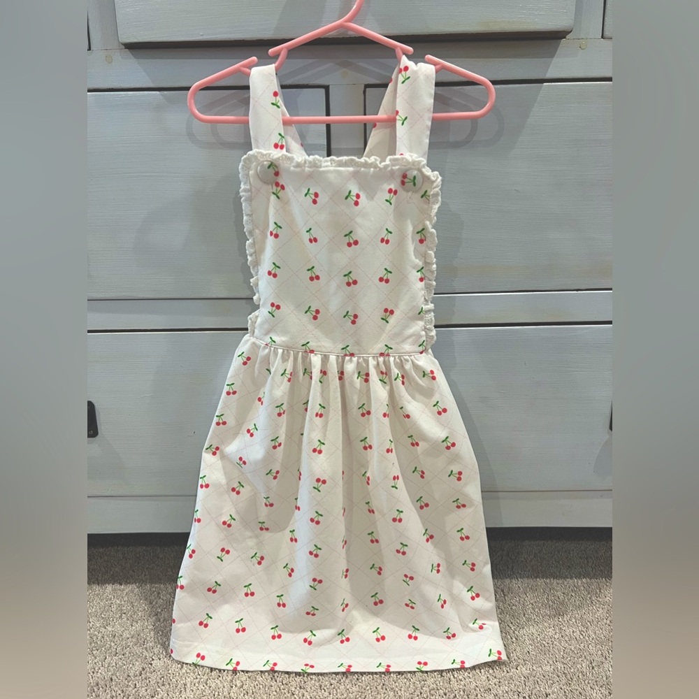 Cecil & Lou little girl summer cherry dress